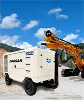 斗山移动动力 移动式空压机